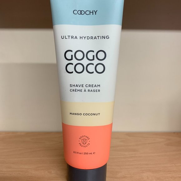 Coochy Ultra Gogo Coco Hydrating Shave Cream-Mango Coconut 8.5oz -for Curly Hair - Picture 1 of 6